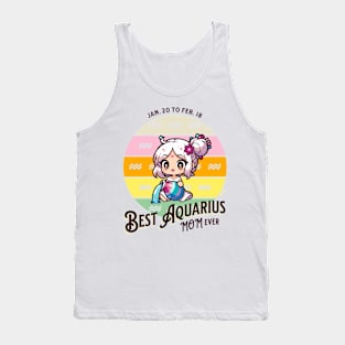 Best Aquarius Mom Ever Tank Top